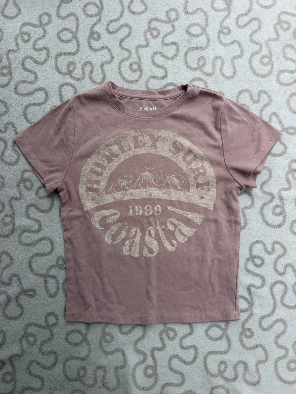 Hurley Mauve Graphic Tee - Surf Coastal 1999